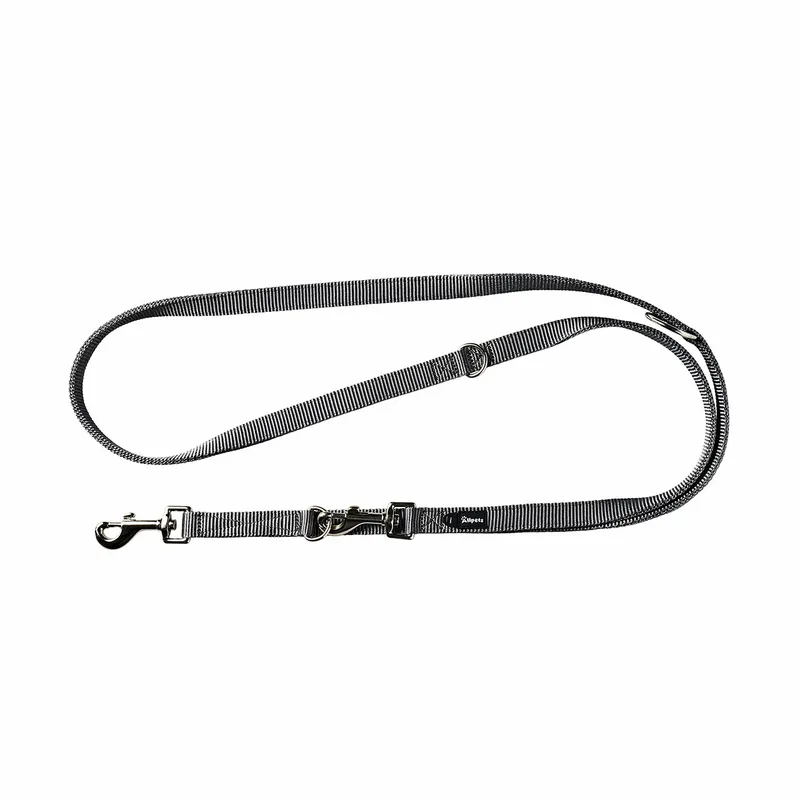 Billig Allpets Extended Leine doppelt XS 2 m / 10 mm grey
